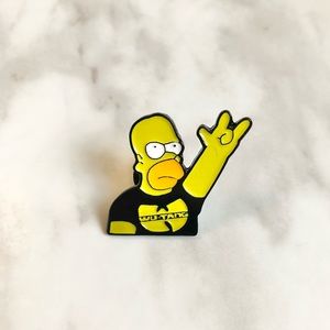 🎉 New Wu Tang Homer Simpson Enamel Pin